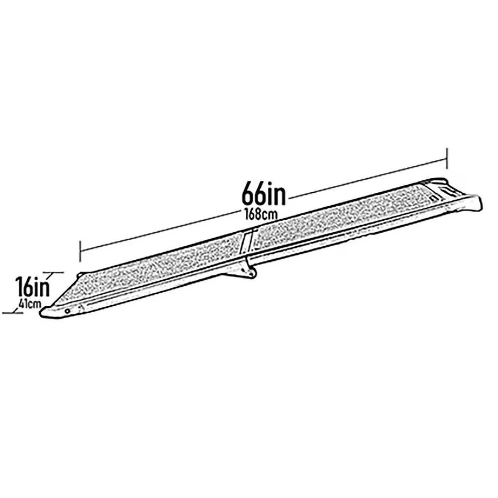Pet Gear New bi fold dog pet ramp 66 inches Long Supports 150 -200 lbs.